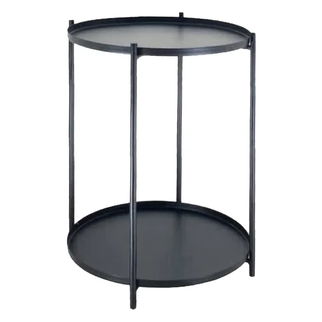 میز فلزی تاشو تولیکا کد T53911 مشکی