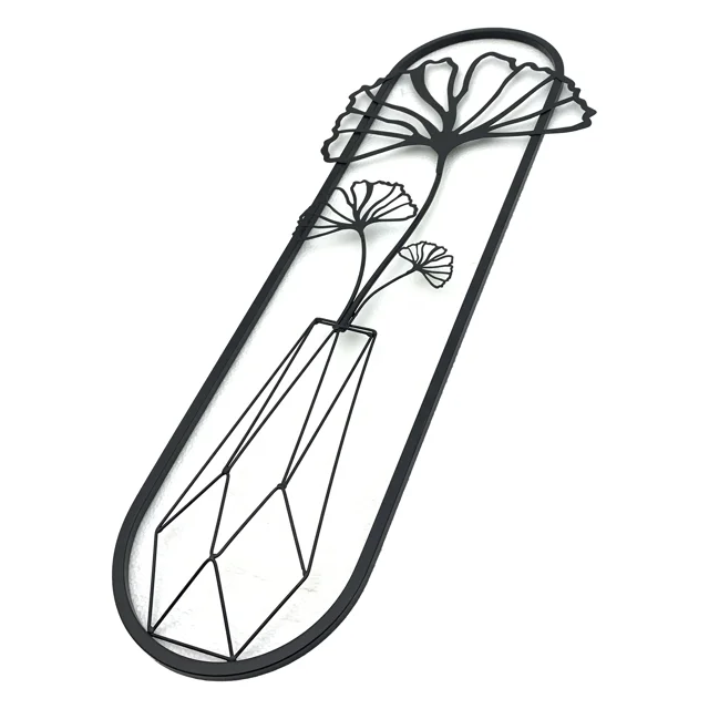 تابلو فلزی برگ تولیکا کد W 73913 زاویه