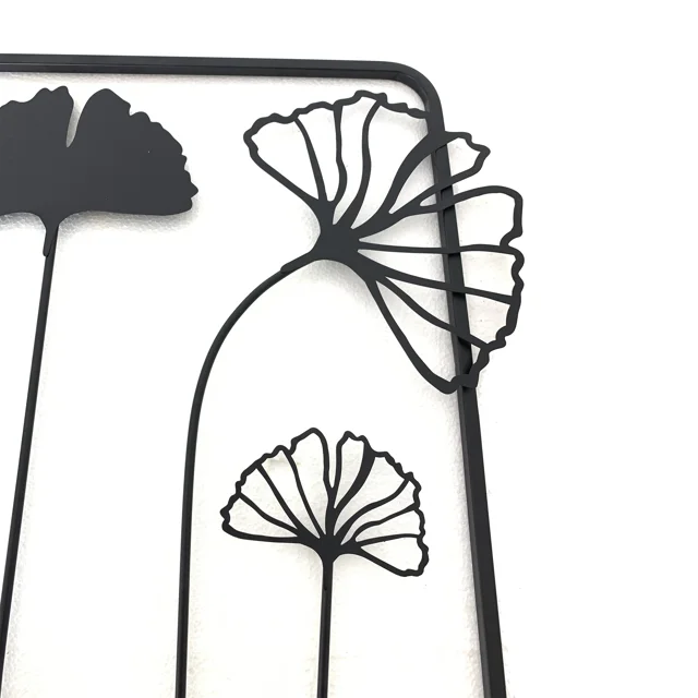 تابلو فلزی برگ تولیکا کد W 115913 جزییات