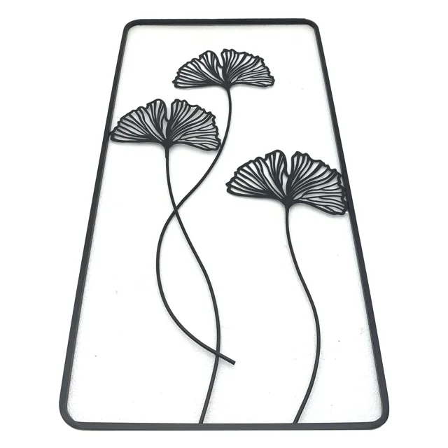 تابلو فلزی برگ تولیکا کد W 59911 پایین