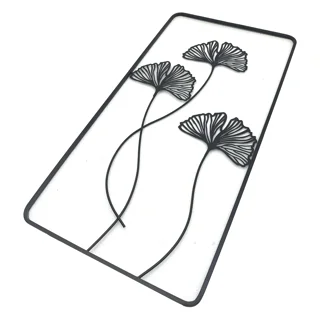 تابلو فلزی برگ تولیکا کد W 59911 زاویه