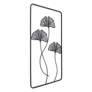 تابلو فلزی برگ تولیکا کد W 59911 کنار