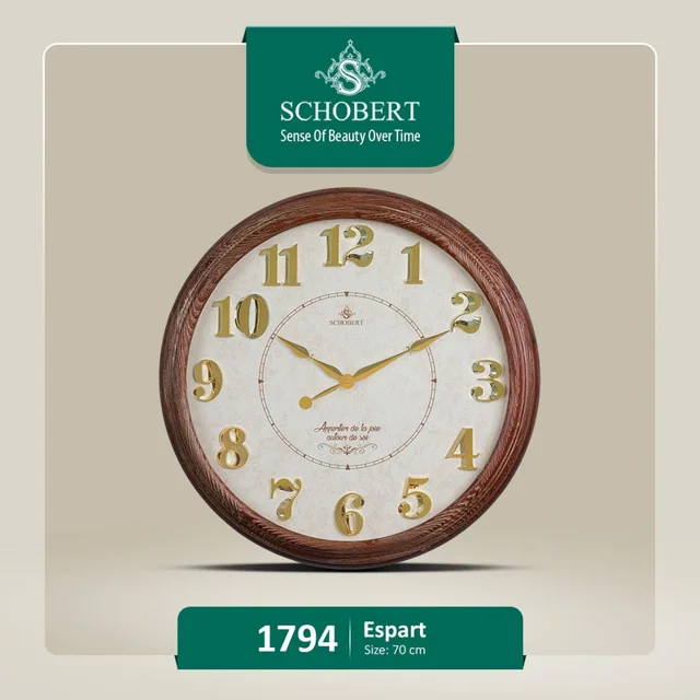 ساعت دیواری عقربهای با نشانگر عددی شوبرت مدل 1794 102521360